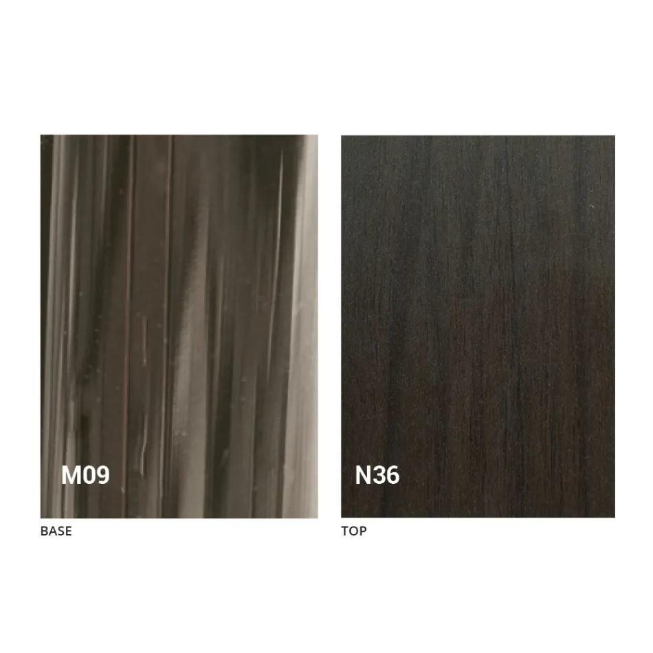 Modern Transforming Coffee Table in Wood and Metal Made in Italy - Gabri Viadurini