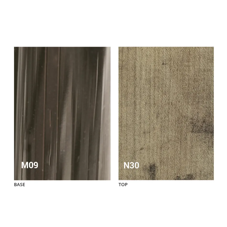 Modern Transforming Coffee Table in Wood and Metal Made in Italy - Gabri Viadurini