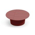 Outdoor Polyethylene Coffee Table Available in Various Colors - Towel