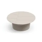 Outdoor Polyethylene Coffee Table Available in Various Colors - Towel Viadurini