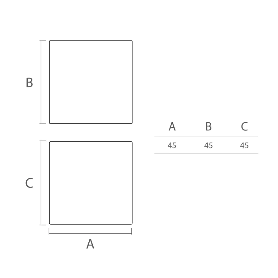 Bright Outdoor Coffee Table in White Polyethylene Made in Italy - Derti Viadurini