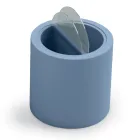 Garden Coffee Table in Polyethylene with Container Made in Italy - Stracco Viadurini