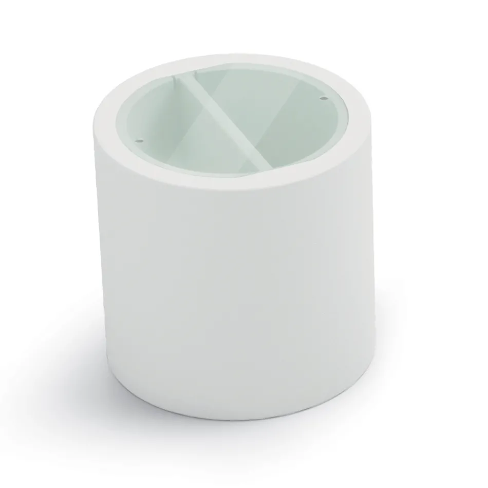 Garden Coffee Table in Polyethylene with Container Made in Italy - Stracco Viadurini