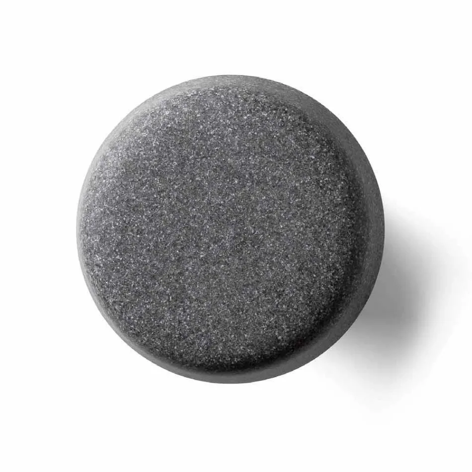 Round Garden Coffee Table in Colored Polyethylene Made in Italy - Desmond Viadurini