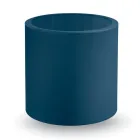 Round Garden Coffee Table in Colored Polyethylene Made in Italy - Noemi Viadurini