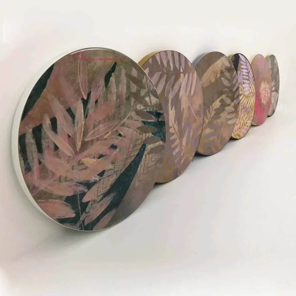 Indoor or Outdoor Coffee Table with Metal Structure Made in Italy - Carim Viadurini