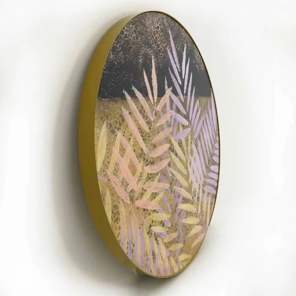 Indoor or Outdoor Coffee Table with Metal Structure Made in Italy - Carim Viadurini