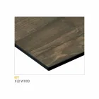 Coffee Table with Round Top in Laminated HPL Made in Italy - Mina Viadurini