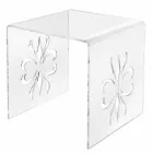 Design coffee table in Mandas transparent plexiglass Viadurini