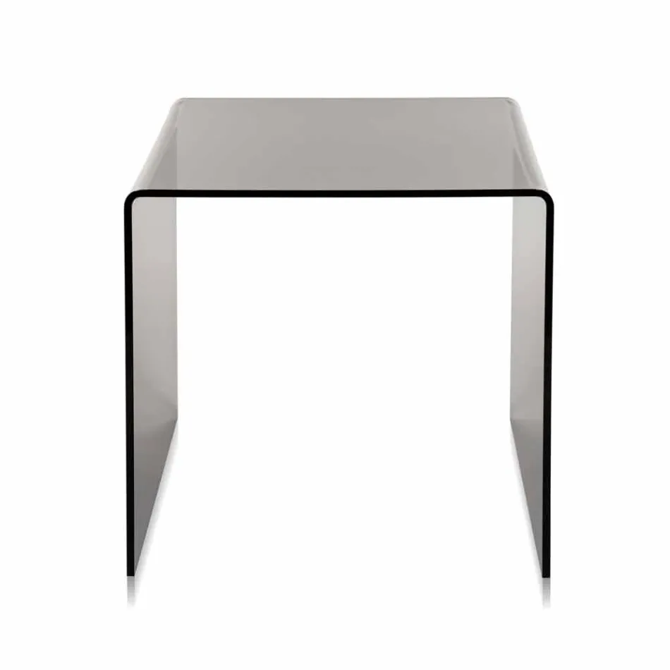 Contemporary smokable coffee table 40x40cm Terry Small, made in Italy Viadurini