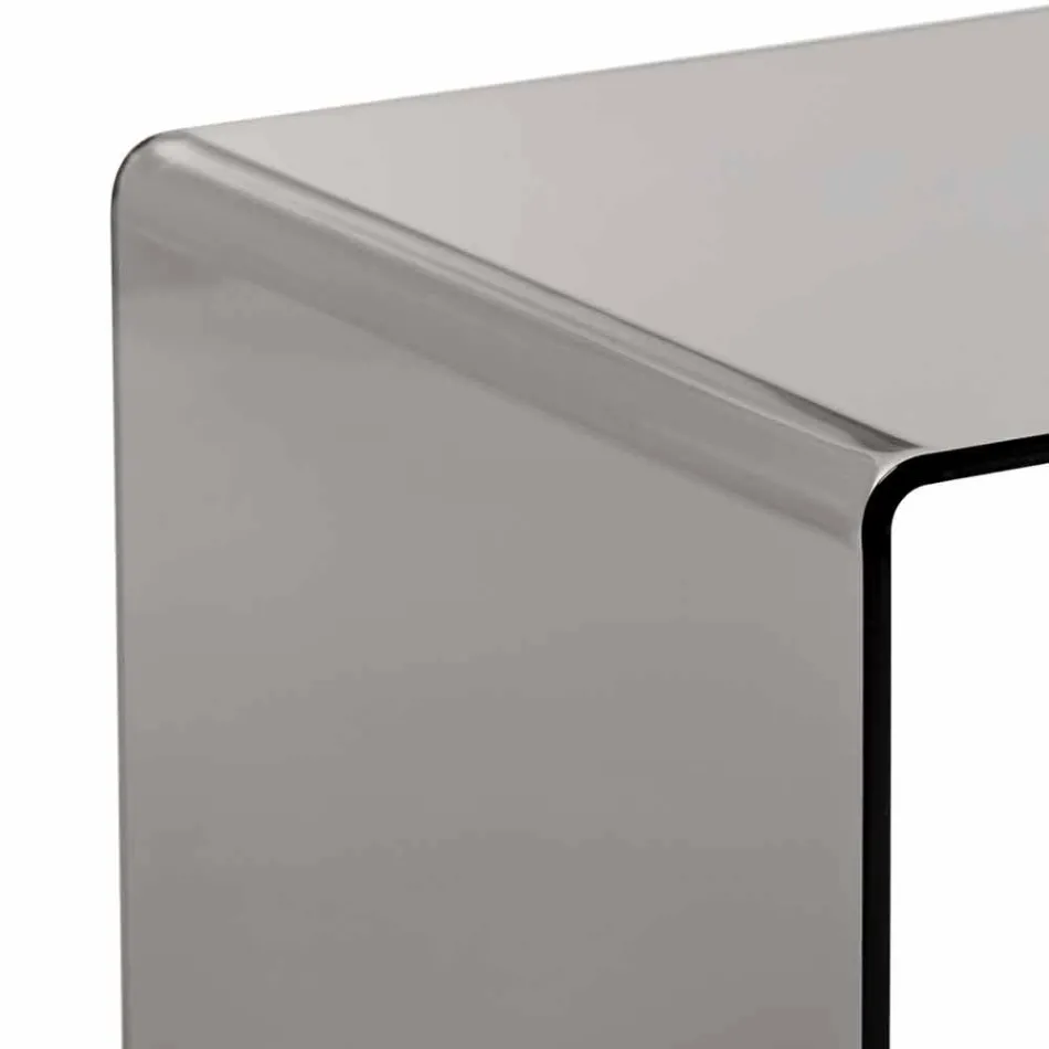 Contemporary smokable coffee table 40x40cm Terry Small, made in Italy Viadurini