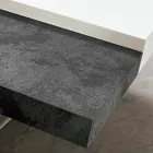 Fenix Coffee Table with Transparent Feet Made in Italy - Justin Viadurini