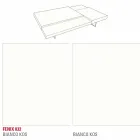 Fenix Coffee Table with Transparent Feet Made in Italy - Justin Viadurini