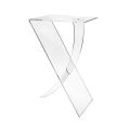 Coffee table in Plexiglass from Virgin Polymer Made in Italy - Elsa