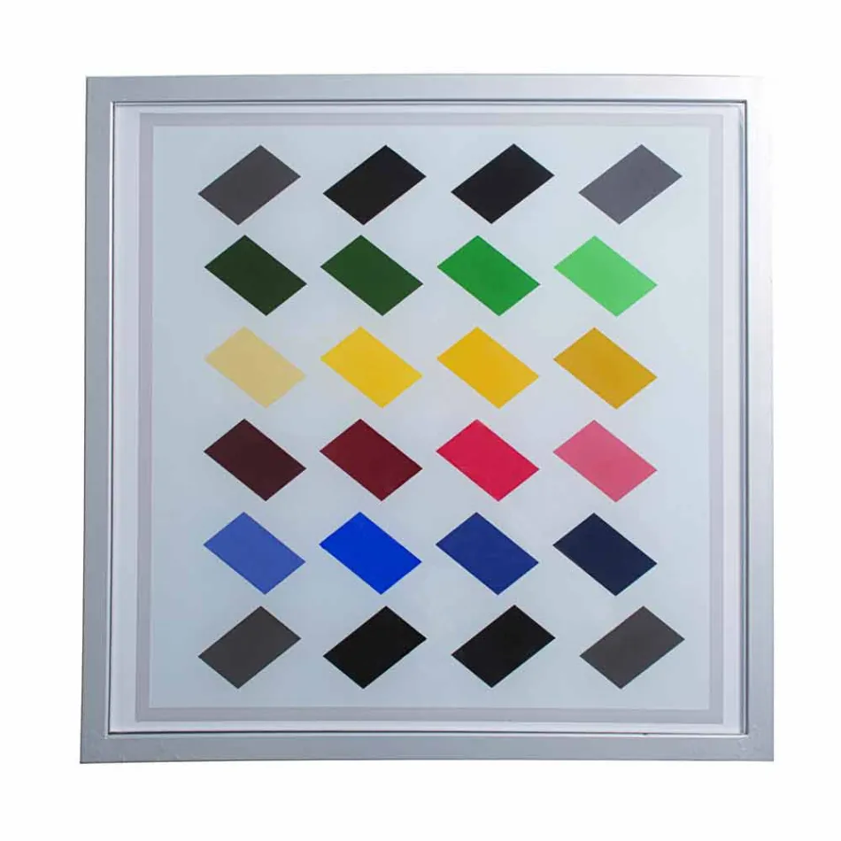 Modern 50x50cm coffee table in Nina metal, made in Italy Viadurini