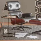Modern Round Coffee Table in High Quality Metal and Marble - Raphael Viadurini