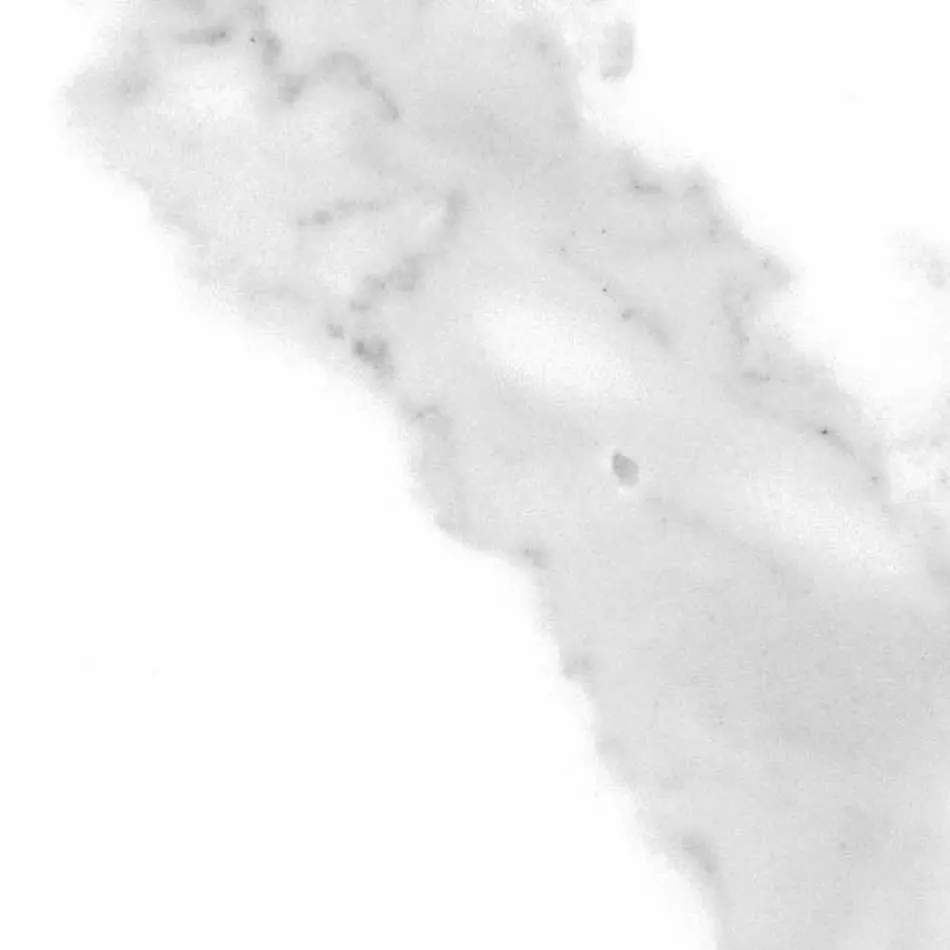 Round Coffee Table in Gres and Modern Metal Made in Italy - Albert Viadurini