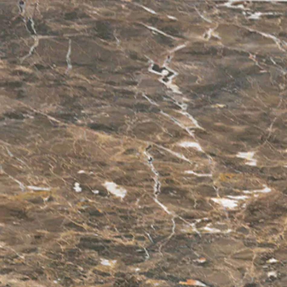 Round Coffee Table in Marble and Beech Wood Made in Italy - Daniela Viadurini