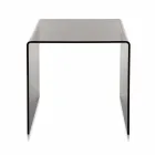 Contemporary Smooth Coffee Table 50x50cm Terry Big, made in Italy Viadurini