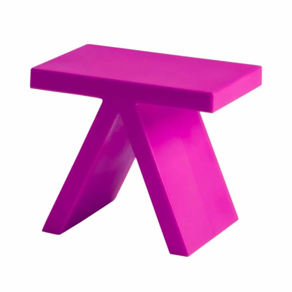 Slide Toy indoor colored geometric coffee table made in Italy Viadurini