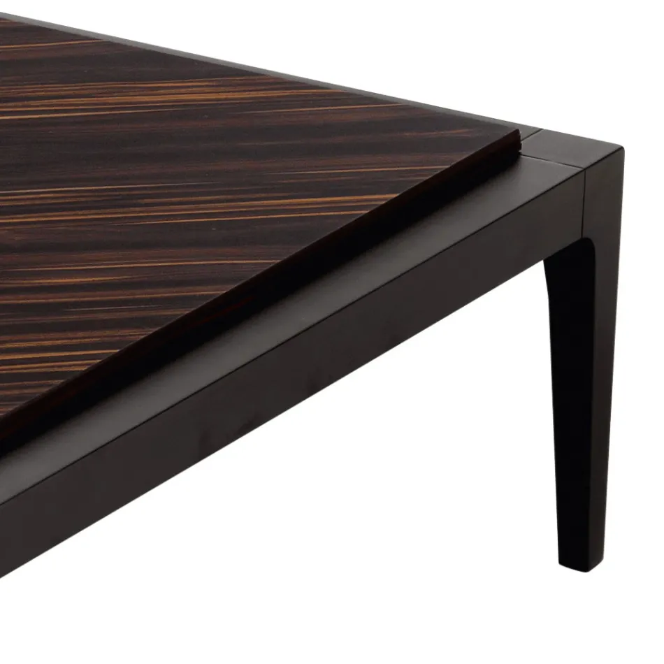 Grilli Zarafa modern design solid wood coffee table made in Italy Viadurini
