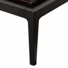 Grilli Zarafa design solid wood coffee table made in Italy Viadurini