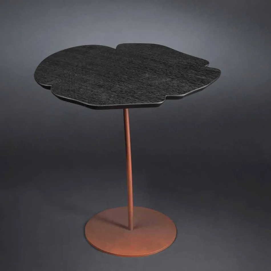 Table in the modern stained oak mocha Andy Viadurini