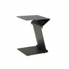 Side Table for Sofa for Outdoor in White or Black Aluminum - Denix Viadurini