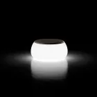 Bright Round Garden Coffee Table in Polyethylene Made in Italy - Tibaldo Viadurini