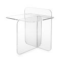 Modern Plexiglass Living Room Coffee Table Made in Italy - Ariel