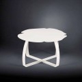 Flower-shaped laser cut coffee table Andy, modern design 