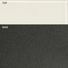 Boat Design Oval Coffee Table Metal and Etched Glass - Embarkation Viadurini