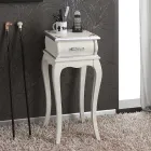 Classic Style Telephone Stand in Wood Made in Italy - Hastings Viadurini