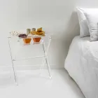 Olivia made of transparent design coffee table made in Italy Viadurini