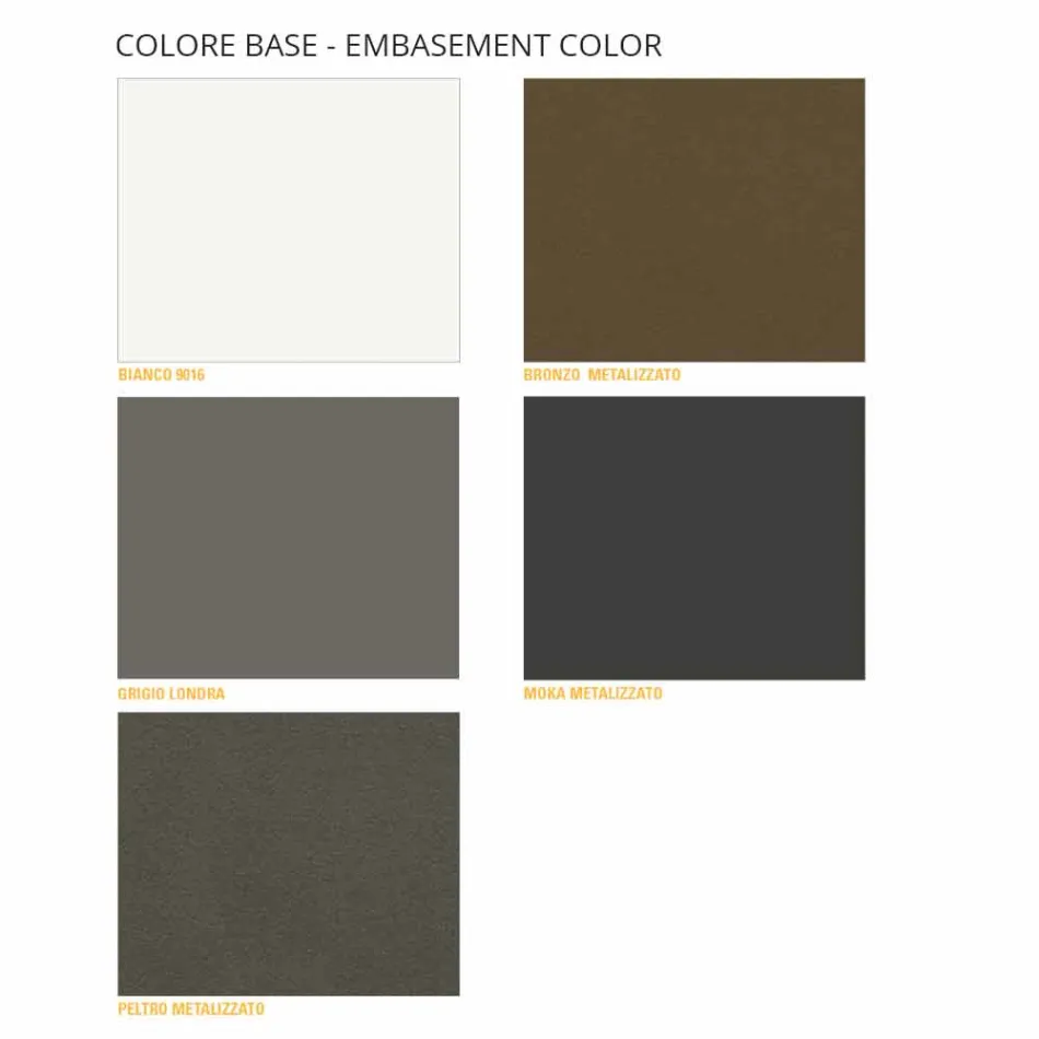 Round Coffee Table with Hpl Top Made in Italy - Mina Viadurini