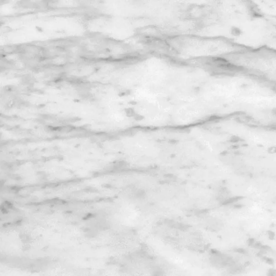 Metal Coffee Table with Marble Top, Precious Made in Italy - Ginseng Viadurini