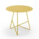 Round Metal Garden Coffee Table in Various Colors and 3 Sizes - Magali Viadurini
