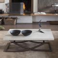 Transformable Coffee Table in Wooden Dining Table Made in Italy - Aikido