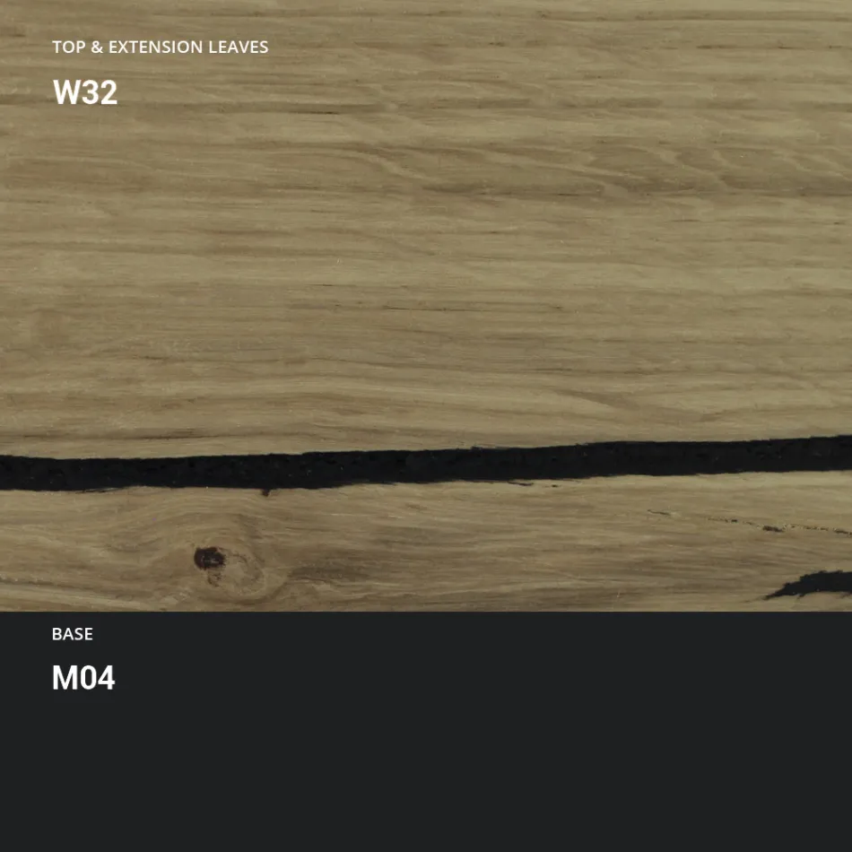 Transformable Coffee Table in Wooden Dining Table Made in Italy - Polar Viadurini