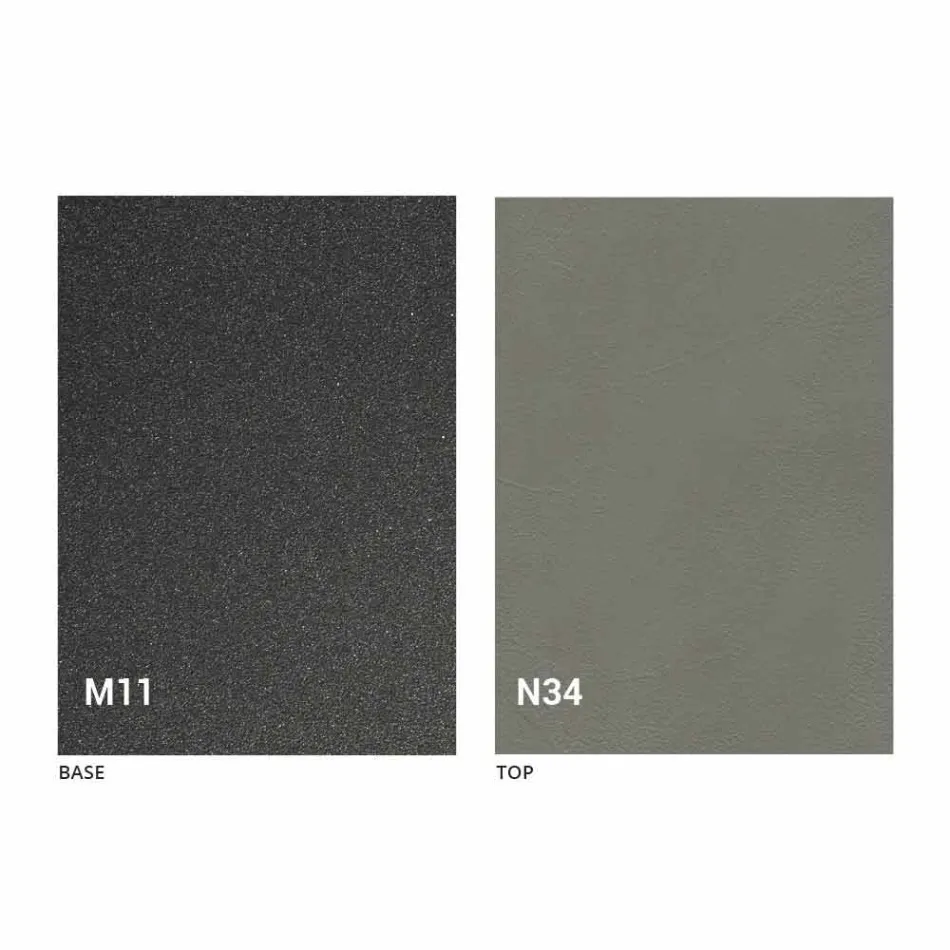 Coffee Table Convertible into a Dining Table Wood Top and Metal Base - Peach Viadurini