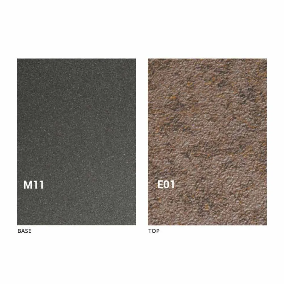 Modern Transformable Coffee Table with Malta Effect Top Made in Italy - Patroclus Viadurini