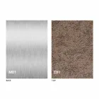 Modern Transformable Coffee Table with Mortar Effect Top Made in Italy - Salomon Viadurini