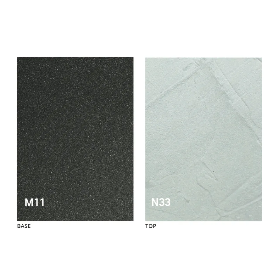 Modern Transformable Coffee Table in Graphite Metal and Wood Top - Sistocle Viadurini