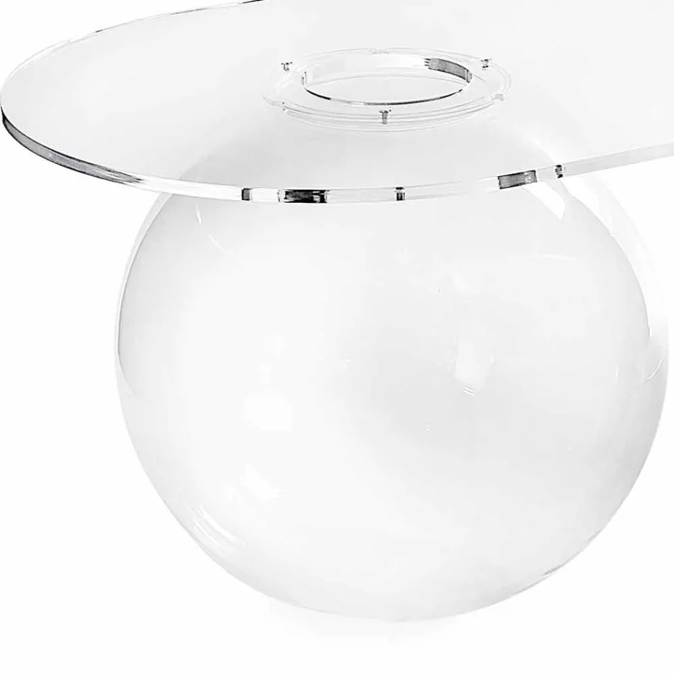 Contemporary modern design coffee table L90xH40xP48 cm Bolly, made in Italy Viadurini