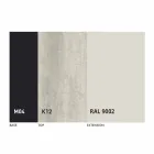 Extendable Dining Table to 2.8 m in Ceramic and Metal Legs - Paoluccio Viadurini