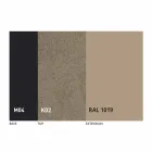 Extendable Dining Table to 2.8 m in Ceramic and Metal Legs - Paoluccio Viadurini