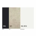 Extendable Dining Table to 2.8 m in Ceramic and Metal Legs - Paoluccio Viadurini