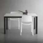 Extendable Table Up to 232 cm Square in HPL Made in Italy - Filiberto Viadurini