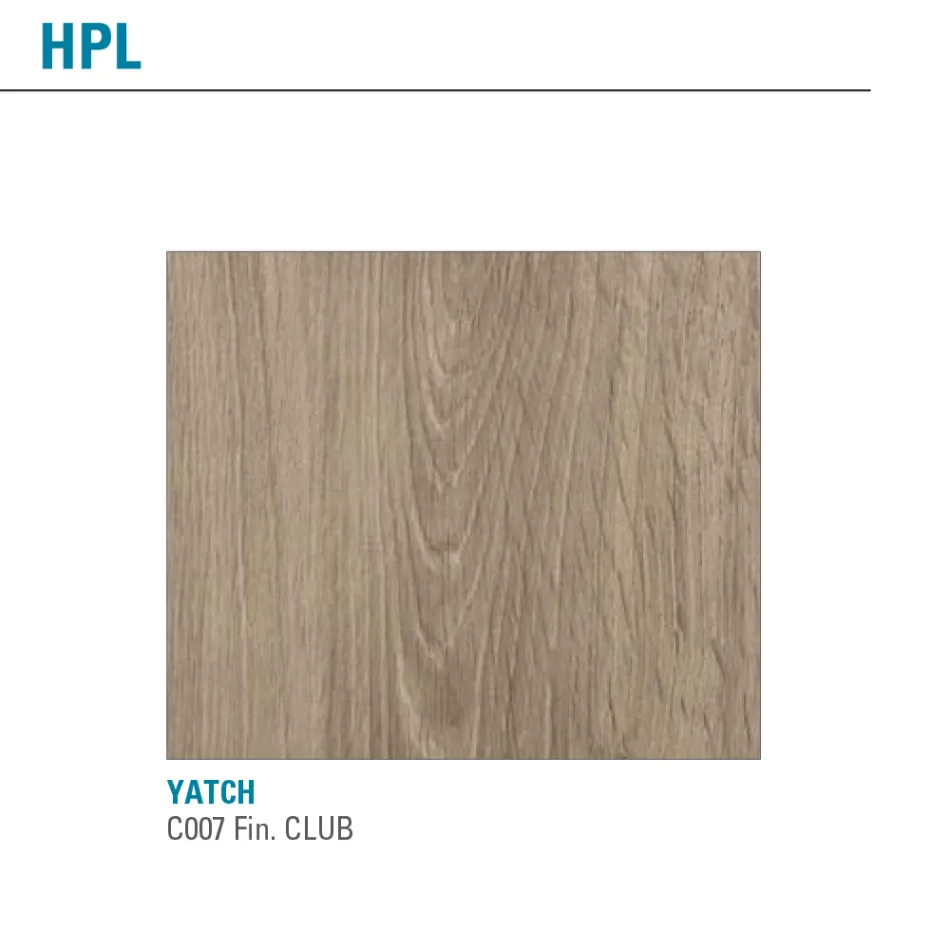 Extendable Square Table Up to 232 cm in HPL Made in Italy - Filiberto Viadurini