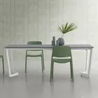 Extendable Table Up to 238 cm with Laminam Top Made in Italy - Pablito Viadurini
